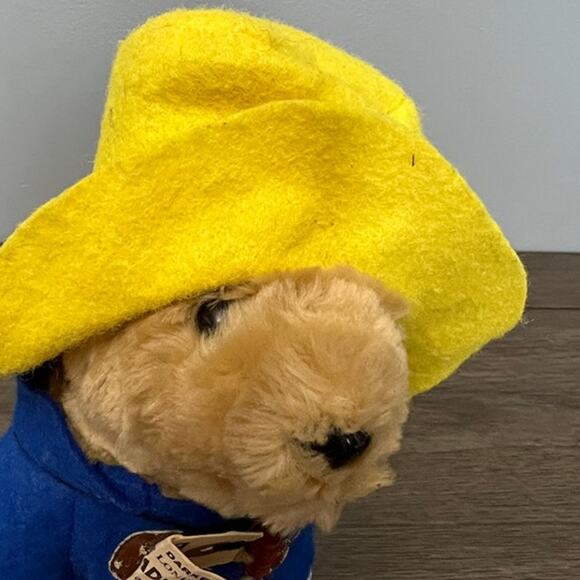 Sears‎ Paddington Bear with Yellow Hat & Blue Raincoat Plush - Picture 1 of 7
